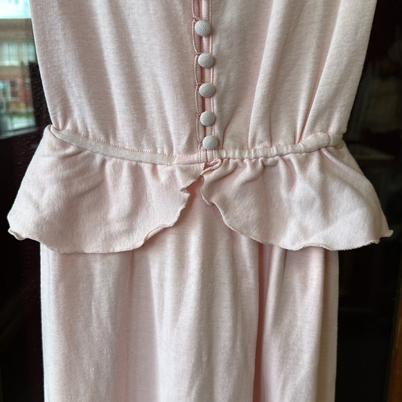 Vintage sweet peplum ruffle cotton dress - Picture 4 of 7